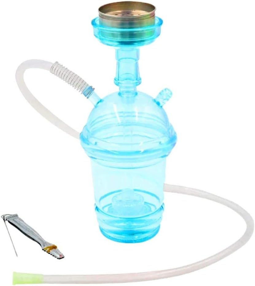 Portable Hookah Cup Set with LED Light and Shisha