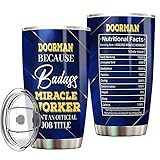 MONIZILUCKY Doorman Tumbler Stainless Steel 20oz