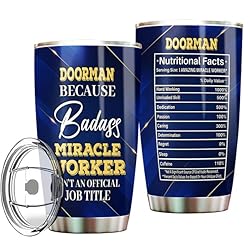 MONIZILUCKY Doorman Tumbler Stainless Steel 20oz
