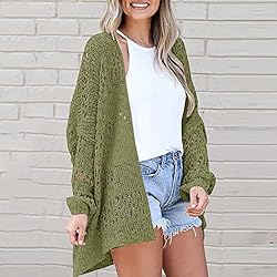 ADJHDFH Cardigan For Women Lightweight Cropped Tan