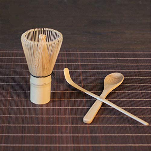 Japanese Matcha Tool Set Bamboo Scoop,Bamboo Spoon,Bamboo Whisk,Ceramic
