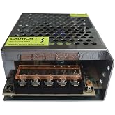 Henxlco AC 110V/220V to DC 5V 10A 50W Universal Regulated Switching Power Supply Adapter Transformer Driver Converter for LED Strip Light, Security Camera System, Computer Project