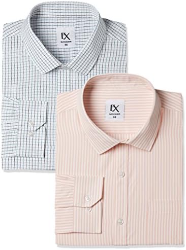 Excalibur by Unlimited Men's Solid Regular Fit Formal Shirt (Pack of 2)
