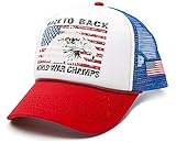 Eagle Back To Back World War Champs Unisex-Adult Trucker Hat -One-Size