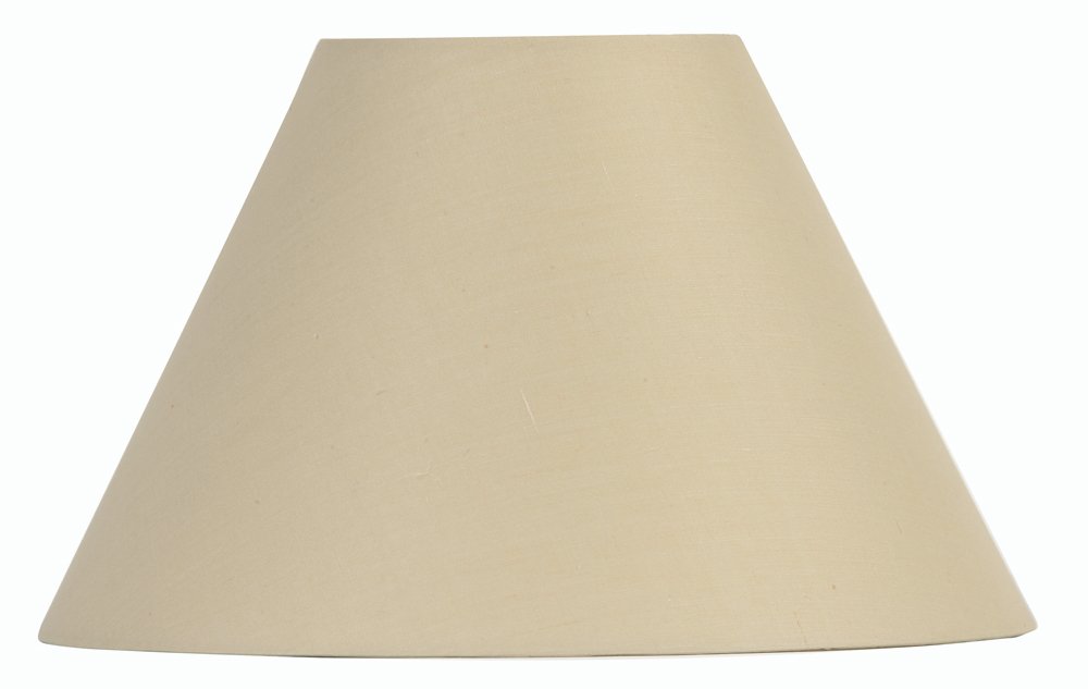 Oaks Lighting Cotton Coolie Shade 8-inch Beige