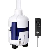Nano Return Pump for Saltwater Aquarium Sump, Small Water Pump, DC 12V with Controller, 185GPH (700L/H), 9 Watts, Indoor Use