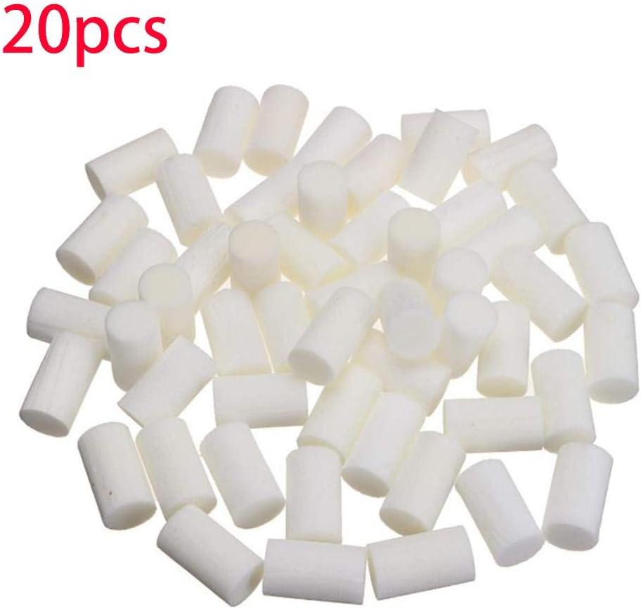 Fiber Cotton Filter 20/50 High Pressure Pump Filter Replacement 35 X 20mm for Mayitr Air Compressor System White