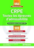 Crpe - Toutes les Épreuves d'Admissibilite by 