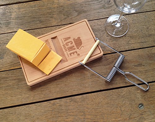 Fred OH, SNAP! Mousetrap Cutting/Serving Board