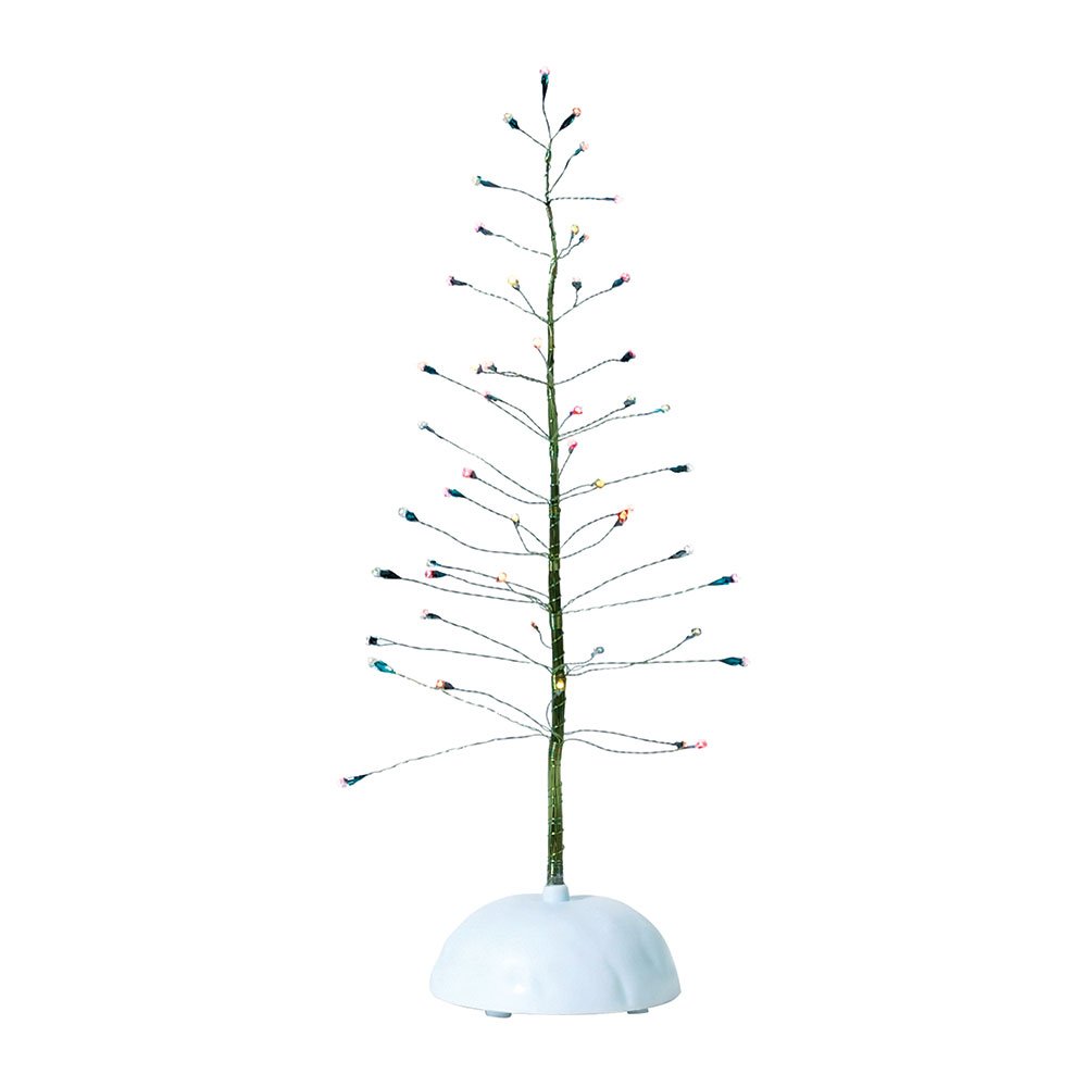 Department 56 Snow Village Large Twinkle Brite Tree Accessory Figurine, White, None