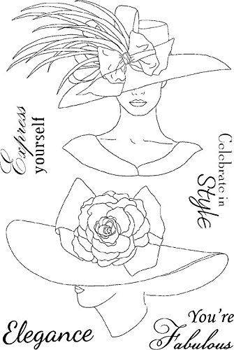 Crafty Impressions A6 Stephanie Weightman Fashion Stamp