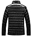 ZSHOW Men's Lightweight Stand Collar Packable Down Jacket