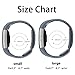 POY Replacement Bands Compatible for Fitbit Charge 2, Adjustable Breathable Wristbands with Air Holes Straps, Small Gray