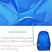 Joy Walker Backpack Rain Cover Waterproof Breathable Suitable for (15-30L, 30-40L, 40-50L, 50-70L, 70-90L) Backpack Hiking/Camping/Traveling (blue, XXL (for 70-90L backpack))