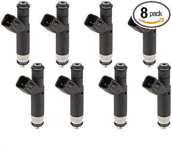 Amazon Com Re Manufactured 8x Oem Siemens Fuel Injectors For 1999 2000 Dodge Durango Dakota Jeep Cherokee 53030842 Automotive