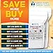 Dry Skin Bath Salt 32 Ounces (2 Lbs) Epsom Salt with Natural Geranium and Lavender Essential Oils Plus Vitamin C in BPA Free Pouch with Easy Press Lock Seal Made in USA