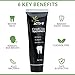 Activ-8 Activated Charcoal Toothpaste (100g) and Bamboo Toothbrush Kit Teeth whitening, Eliminates bad breath, Prevents tooth decay, Removes smoke stains and coffee stains