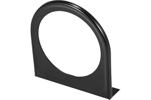 X AUTOHAUX 52mm 2" Single 1 Hole Metal Universal Console Dashboard Gauge Holder Dash Gauge Pod Car Meter Mount Instrument Pan