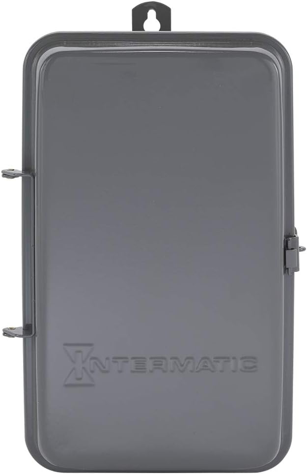 Intermatic T1471BR 4PST 24 Hour 125-Volt Time Switch with 3R Steel Case, Color