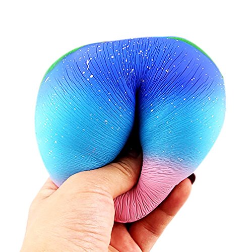 Slow Rising Squishies Galaxy Honey Peach Toy Novelty Stress Reliever Squeeze Toy Gift (Peach)
