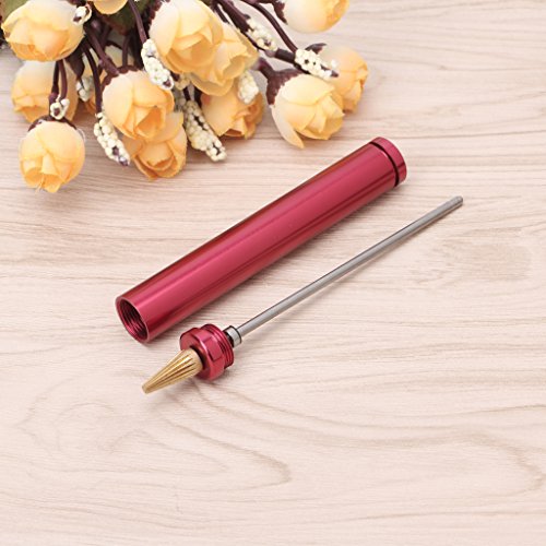 Hacloser DIY Leather Craft Edge Dye Oil Pen Applicator Brass Head Hand Treatment Tools (Red) - Thumbnail 4