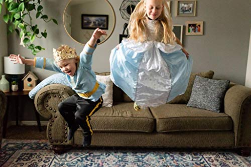 Little Adventures Traditional Cinderella Girls Princess Costume - X-Large (7-9 Yrs)