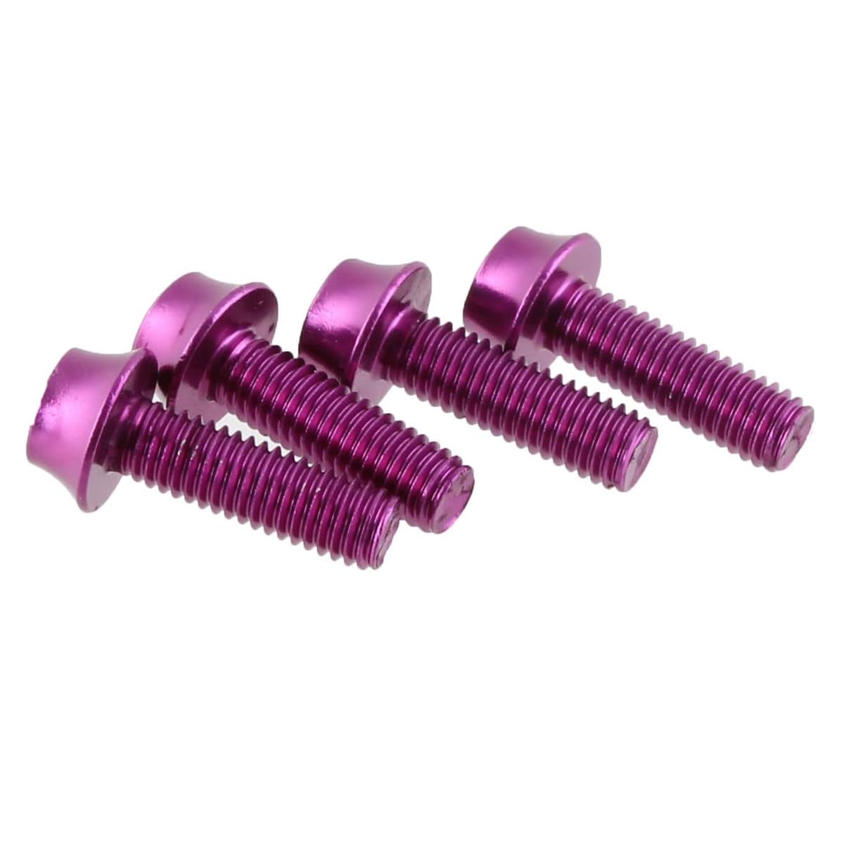 Wolf Tooth | Water Bottle Cage Bolts | Purple | Bike Accessories Custom Parts Precision Engineered — image 1