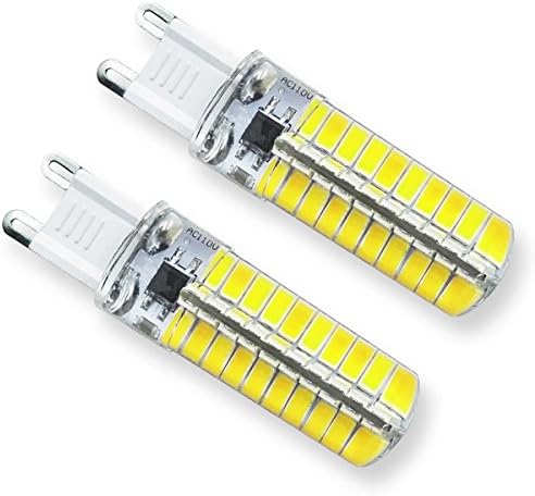 Lifeholder G9 LED Bulb, 6000K Dimmable 5W G9 LED Bulb(45W Halogen Bulb) for Chandelier Ceiling Light Fixture, Cool White
