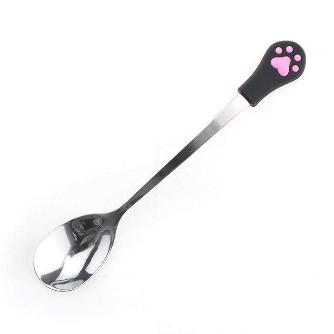 Stainless Steel Dog Spoon for Dog Pet Gift Small Pet Milk Tank Head