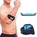 Judek Pack of 2 Tennis Elbow Brace with Gel Compression Pad –- Tennis and Golfer’s Elbow Strap Band – Best for Pain Relief and Tendonitis. (Blue)