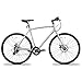 Hiland Road Hybrid Bike for Men Urban City Commuter Bicycle Silver Sthumb 3