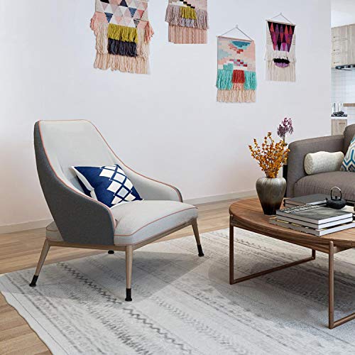 AIRUJIA Chair Leg Socks, 32PCS Knitted Elastic Furniture Socks Chair Leg Floor Protectors, Double Thickness, Fit Square Round Chair Feet with Diameter from 3/4 inch to 1-1/2 inch, Black