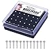 BodyJ4You 24PCS Nose Ring Bone Stud Pin Round Clear CZ 20G Stainless Steel Nostril Piercing Jewelry