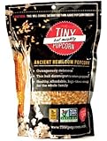 Tiny But Mighty Heirloom Popcorn virtually hulless Non-GMO popping corn 1.25 LB Pouch Pack of 6