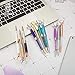 PASISIBICK Diamond Pen,Rhinestones Crystal Metal Ballpoint Pens with Black Ink(10models)