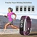 Letsfit Fitness Tracker HR, Activity Tracker Watch with Heart Rate Monitor, IP67 Water Resistant Smart Bracelet with Calorie Counter Pedometer Watch for Kids Women and Men