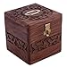 Wooden Money Safe Box for Cash with Key | Birthday Gift for Adults - Barrel Shape | Money Bank Bag (Square Shape Piggy Bank)