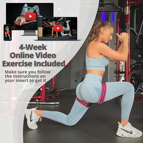 Blood Flow Restriction Bands for Women Glutes with 4Week Booty Bands Exercise Guide, Bfr Booty