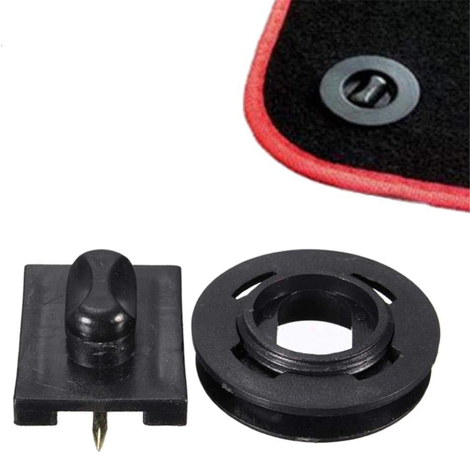 Car Carpet Mat Clips Fixing Black Grip Clamps Floor Holders
