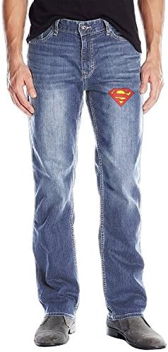 Superman Logo Mans Leggings Jeans