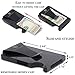Minimalist Carbon Fiber Wallet with Metal Money Clip - RFID Slim Card Holder for Men