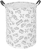 KUNRO Kids Laundry Hamper Storage Basket Waterproof