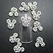 EVERMARKET(TM) 10PCS Fashion Nail Art 3d Alloy Rhinestones Nail Art DIY Decorations 1373