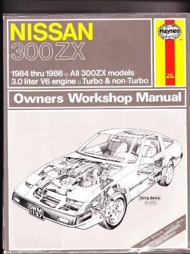 Nissan 300Zx: Automotive Repair Manual- 1984 Thru 1986 All Models, No. 1137