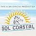 Sol Coastal Plastic Beach Umbrella Sand Anchor, Rust-Free and Sized for Thin Umbrellas (Black)