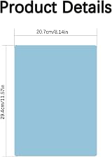 Siqian Blue Overlay for Reading Dyslexia A4 PET Overlay 29x21cm view 2