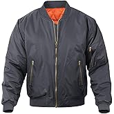 MAGNIVIT Men's Bomber Jacket Casual Fall Winter Military Jacket and Coats Outwear