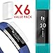 Fitbit Alta Screen Protector with High Quality Japanese Film Protection - 6 Pack - High Grade, Super Thin, Perfect Easy Install Accessory to the Fitbit Alta Band