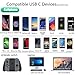 USB Type C Cable,Snowkids USB C To USB 3.0(6.6 Feet) Nylon Braided Cable Fast Charger for Samsung Galaxy S8 S9 Plus Note 8,LG G5 V20 V30,Nexus 6P 5X,Macbook Pro,Google Pixel 2 XL Moto Z2(2Pack,Silver)