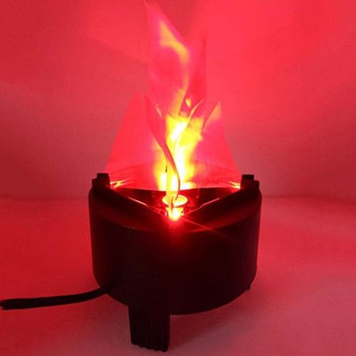 Fake Flame Fire Lamps 3D LED Fake Fire Flames Effect Light, Electric ...